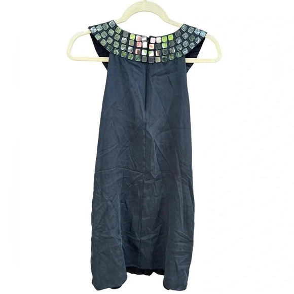 ALICE + OLIVIA MIRROR LINED SILK DRESS - Picture 2 of 5